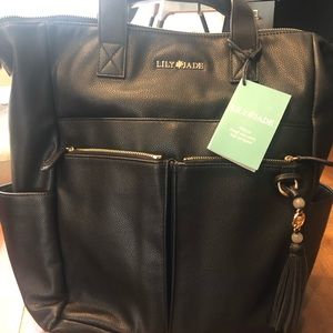 Lily Jade Caroline Diaper Bag Backpack *NEW